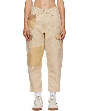 Isabel Marant Renzae Cargo Pants - Natural