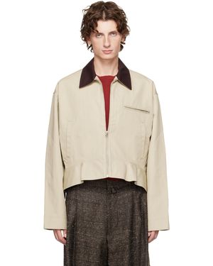 JW Anderson Blouson À Ourlet Arrondi - Neutre