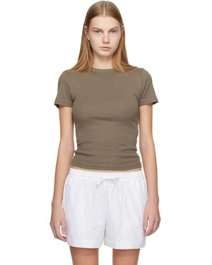 Matteau Rib Baby T-Shirt - Grey