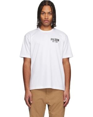 Junya Watanabe Filson Edition Cotton Jersey T-Shirt - White