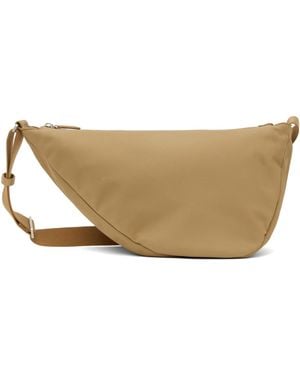 The Row Slouchy Banana Crossbody Bag - Brown