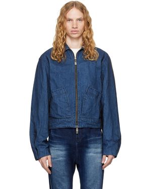 Adererror Blouson Product. 25 Bleu En Denim