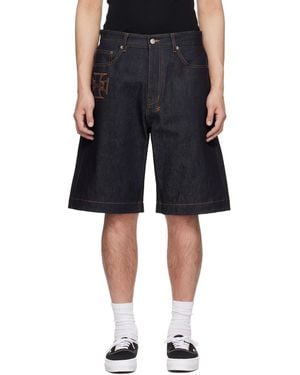 Ksubi Maxx Raw Idols Denim Shorts - Black