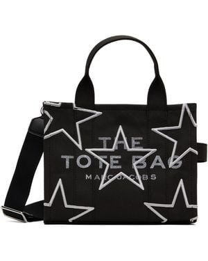 Marc Jacobs 'The Star Canvas Small' Tote - Black