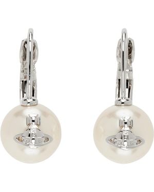 【Vivienne Westwood】Gia ドロップピアス シルバー ゴールド Vivienne Westwood ゴールド Gia ドロップピアス メタリック | Lyst