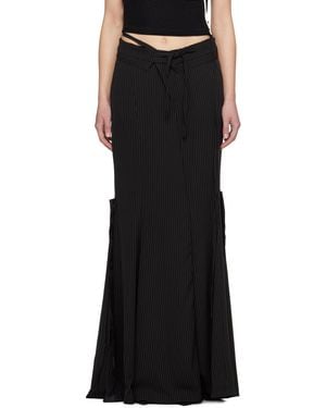 OTTOLINGER Mermaid Maxi Skirt - Black