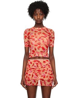 Marco Rambaldi Graphic T-shirt - Red