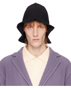 HOMME PLISSÉ ISSEY MIYAKE バケットハット 黒