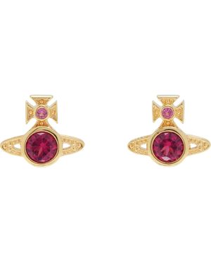 Vivienne Westwood London Orb Earrings - Pink