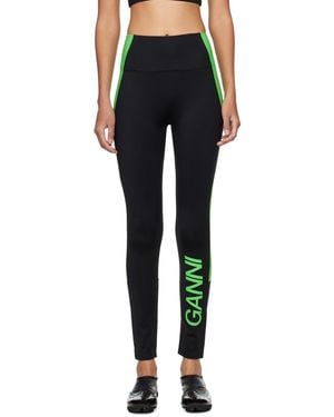 Ganni Active Leggings - Black