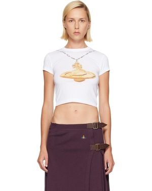 Vivienne Westwood Orb Baby Peru T-Shirt - White