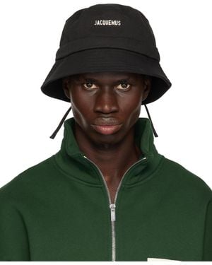 Jacquemus Les Classiquesコレクション ブラック The Gadjo バケットハット - グリーン