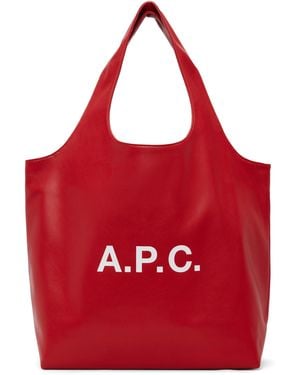 A.P.C. Ninon Tote - Red