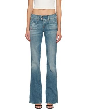 DIESEL Jean Semi-Évasé Hush Bleu