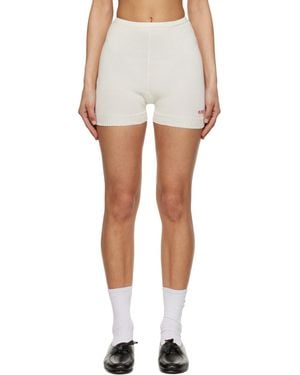 Bode Off- Meringue Shorts - White