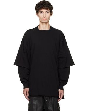 Rick Owens Tower Tommy Hustler Sweatshirt - Black