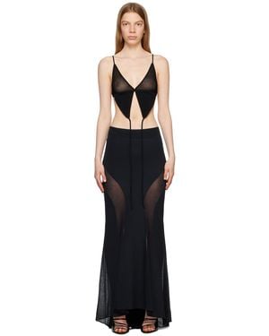 Dion Lee Butterfly Tank Top - Black