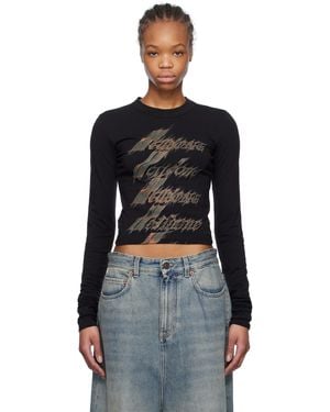 we11done Spark Long-Sleeved T-Shirt - Black