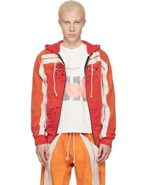 RIVINGTON roi Rebis Apocrypha Pious Zip Hoodie - Red