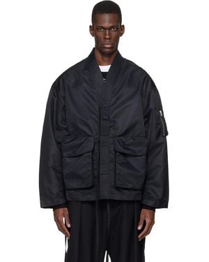 Mordecai Kimono Field Jacket - Blue