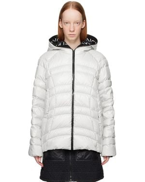 Moncler グレー Narlay ダウンジャケット - ホワイト