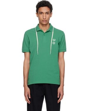 Craig Green Fred Perry Edition Drawcord Collar Polo - Green