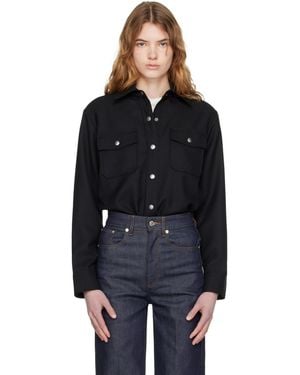 A.P.C. Over Shirt - Black