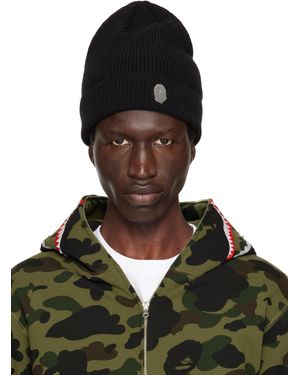 A Bathing Ape One Point Knit Beanie - Green