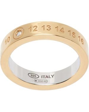 Maison Margiela Numbers Ring - Metallic