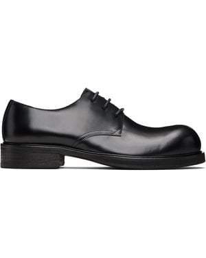 Acne Studios Lace-Up Leather Derbys - Black