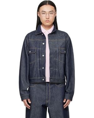 Acne Studios Ryker U New Denim Jacket - Blue