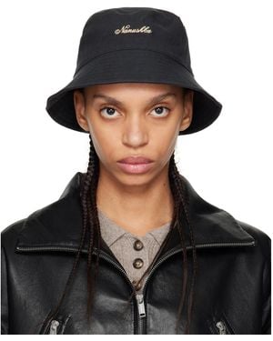 Nanushka Caran Bucket Hat - Black
