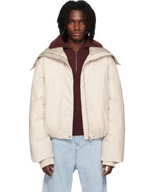 Entire studios Off- Kelly Down Jacket - Red