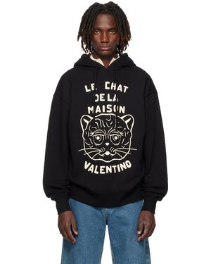 パーカー・フーディ Valentino Garavani CHAT DE LA MAISON PATCH HOODIE 29536791_58788998_600.jpg