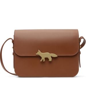 Maison Kitsuné Tan Edie Large Bag - Black