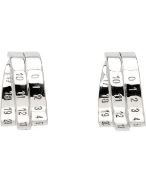 MM6 by Maison Martin Margiela Numeric ピアス - ブラック