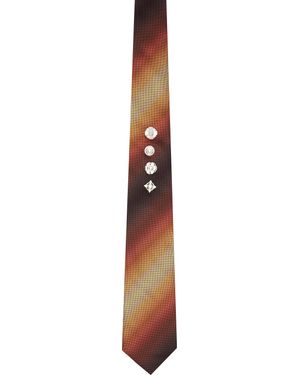 Toga Virilis Metal Concho Tie in Black for Men | Lyst Australia