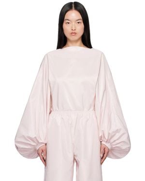 Alaïa Balloon Bodysuit - Pink
