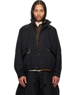 Sacai Weathercloth Jacket - Black