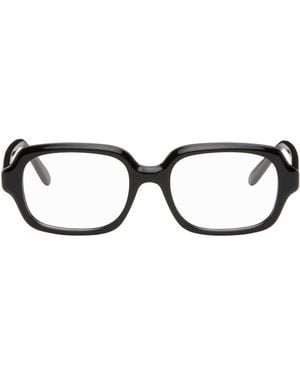 Loewe Lunettes Noires À Monture Fine