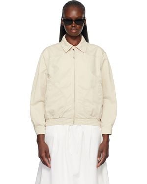 NOTHING WRITTEN Margaret Cotton Cricket Jacket - Natural