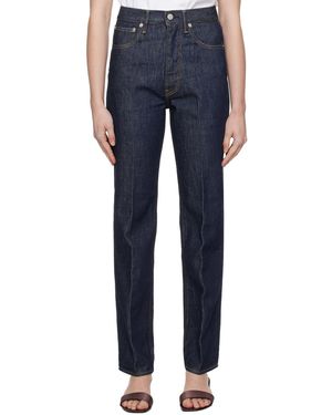 AURALEE Hard Twist Jeans - Blue