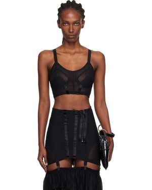 KNWLS Uma Bustier Bra - Black