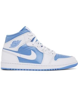 Jordan 1 blanc bleu discount