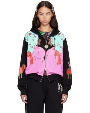 Chopova Lowena Double Woody Baby Zip Hoodie - Red