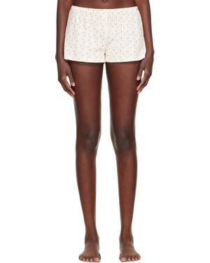 Cou Cou Off- 'The Short' Shorts - White