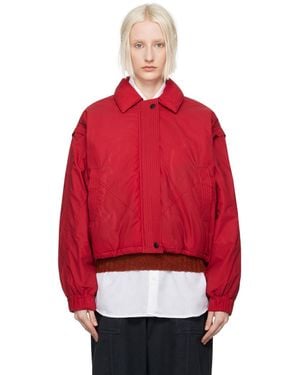 YMC Blouson Aviateur Heath Rouge