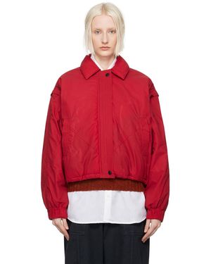 YMC Heath Bomber Jacket - Red