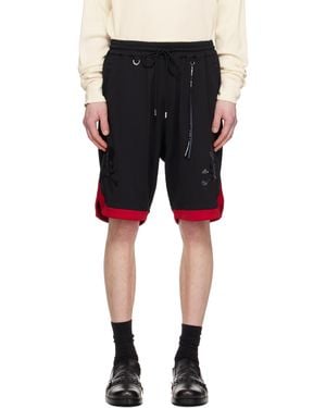 MASTERMIND WORLD Basket Shorts - Black