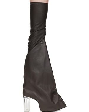 Rick Owens Concordians Taco Kiss Boots - Black